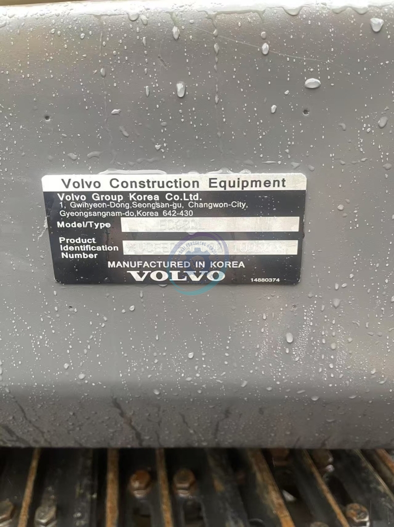 Used Volvo EC60D Mini Excavator for Sale