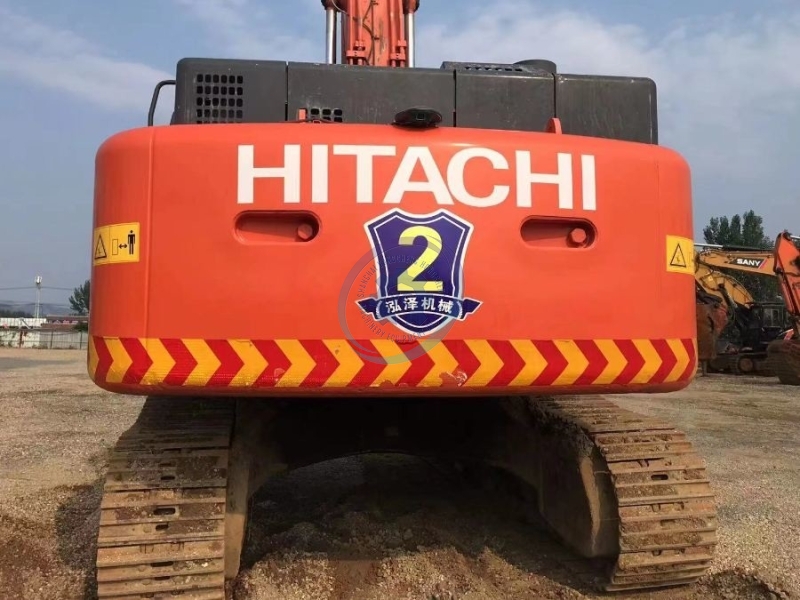 Large Scale ZX490 Used Hitachi Excavator 49T Crawler Digger ISURU Engine