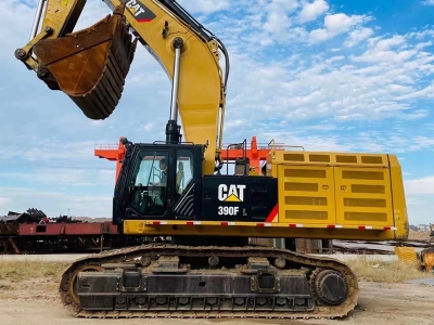 Used Heavy Caterpillar Construction Mining Rock Machinery 390F Digger Excavator