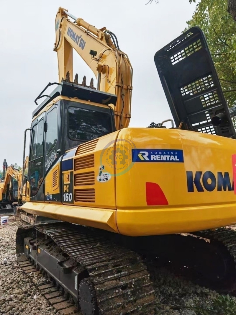 High Quality Used Komatsu PC160-8 Crawler Excavator