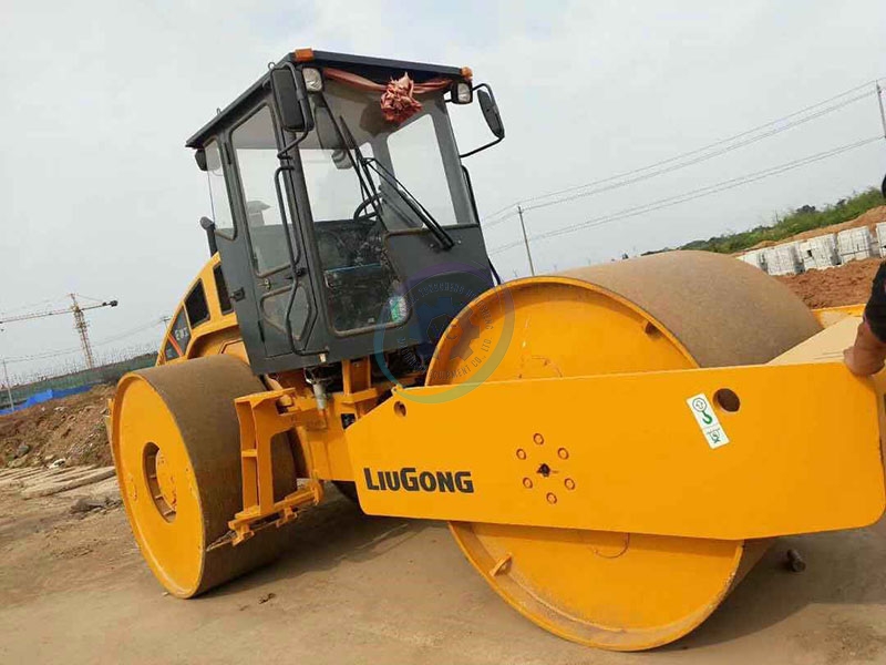 Chinese Brand Liugong CLG6327 27T Vibration Roller Used Condition Liugong 6327 Road Roller
