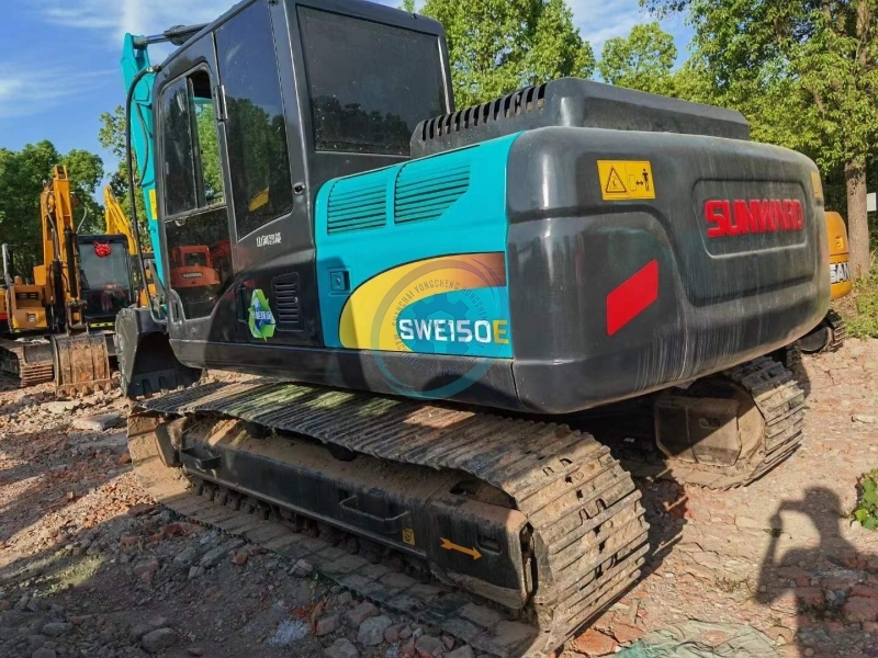 15ton Sunward Excavator SWE150E Medium Used Excavators China Brand Swe150 Excavators for Sale