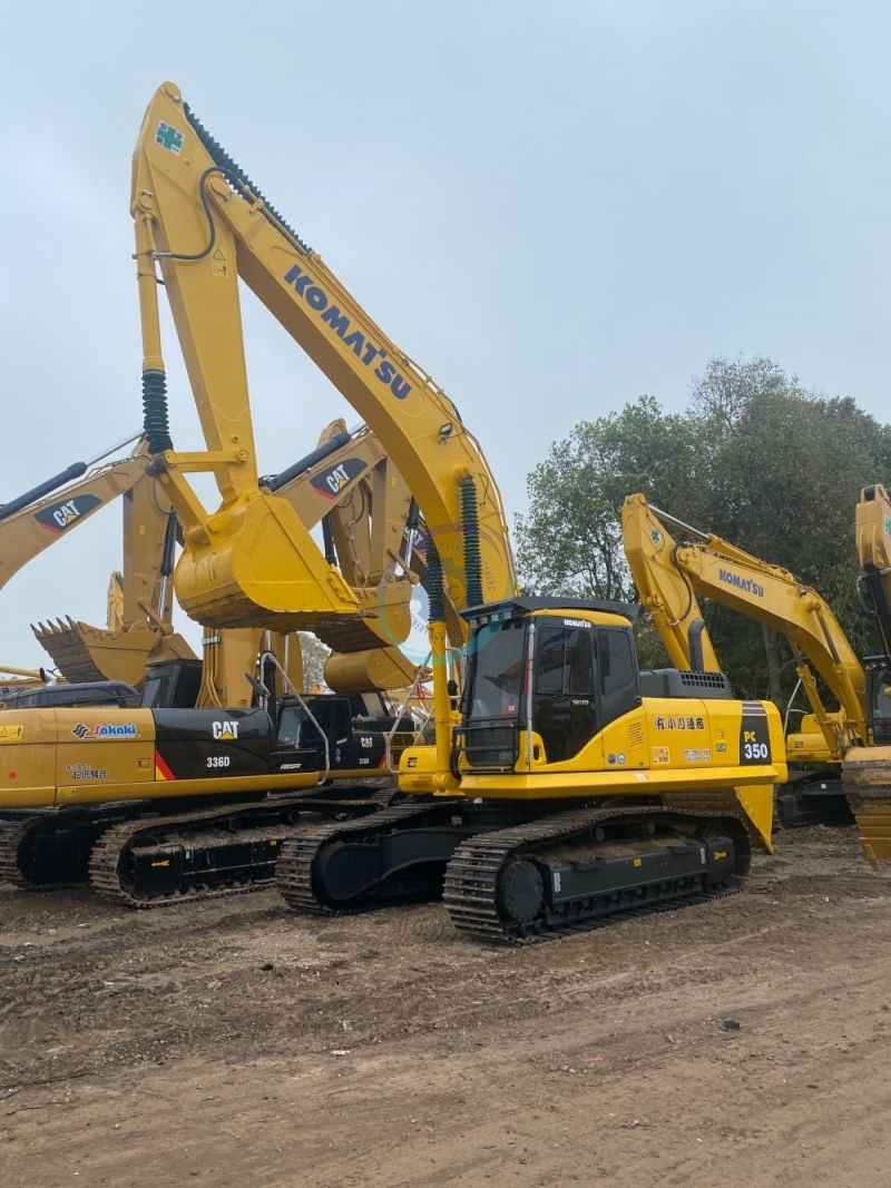Used Construction Machinery Komatsu PC350-8 Standard Crawler Excavators for Sale