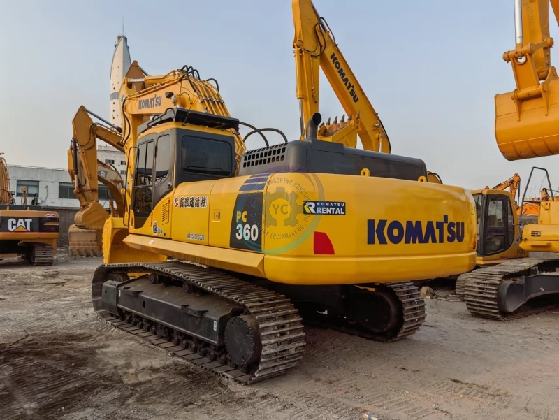 PC360-7 Used Komatsu Excavator Good Condition Japan Imported Digger