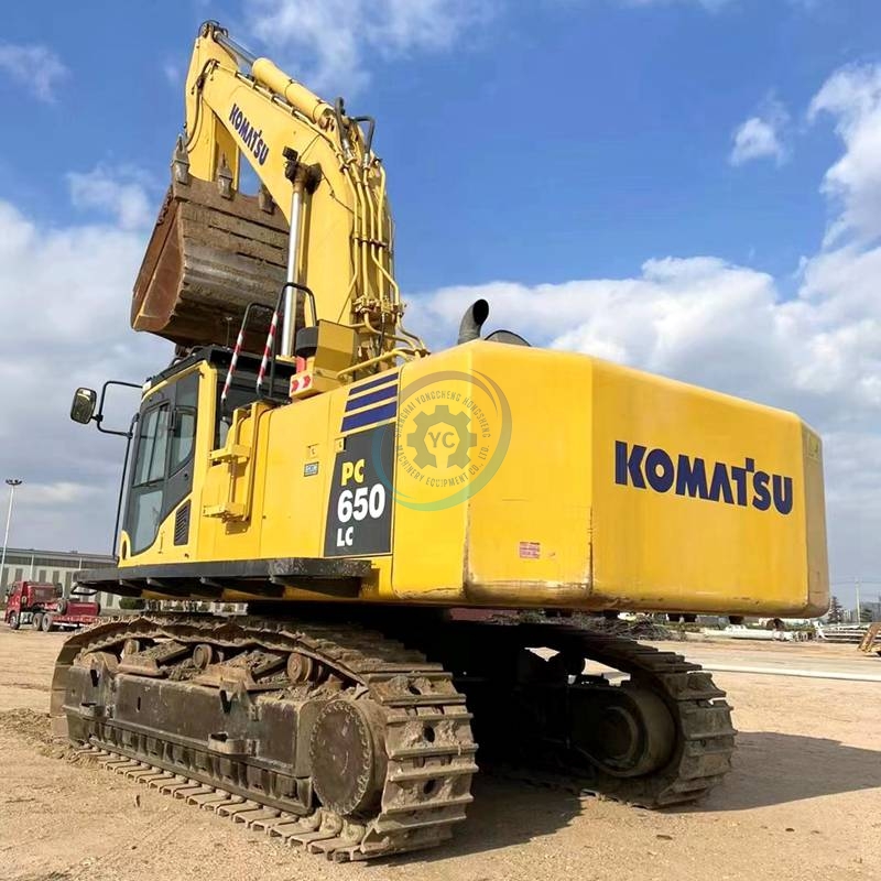 Efficient 65ton Excavator Used Komastu PC650 Heavy Construction Equipment for Sale