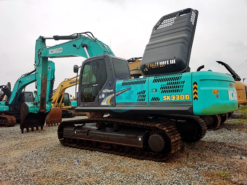 SK330-8 Old Kobelco Excavator Hydraulic Crawler Earth Moving Equipment