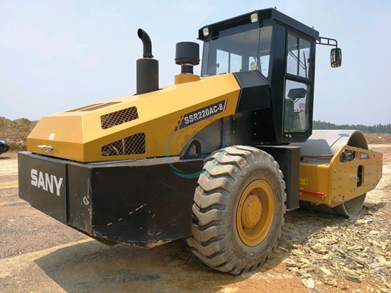SANY SSR220AC-8 22 Ton Single Drum Vibratary Road Roller for Sale with WeiChai Engine