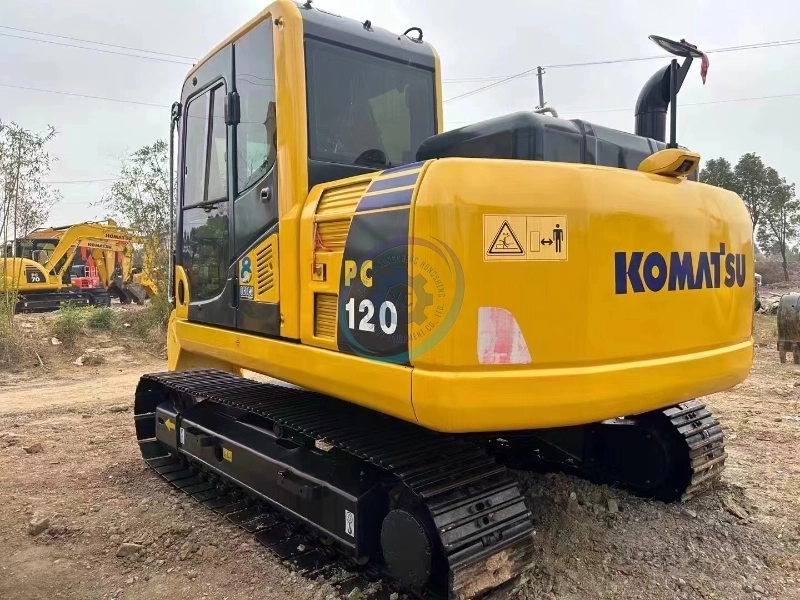 Japan Imported Original Digger Used PC120 Komatsu Excavator for Sale