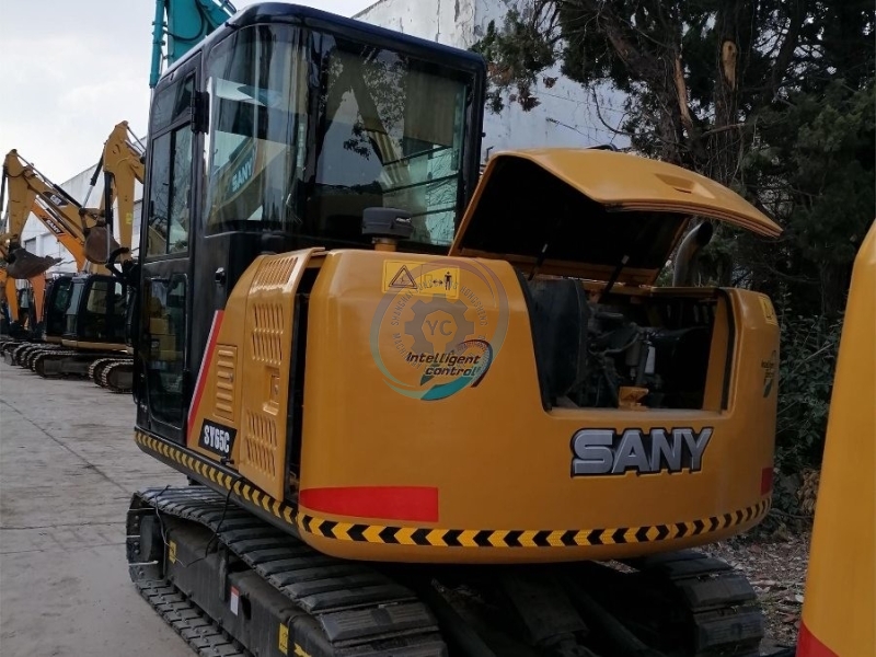 Original Mini SY65C Used Sany Excavator 6700KG High Perfomance