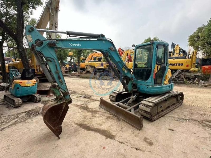 Kubota Kx155-3 Second Hand Kubota Diggers Crawler Excavator 5T High Performance