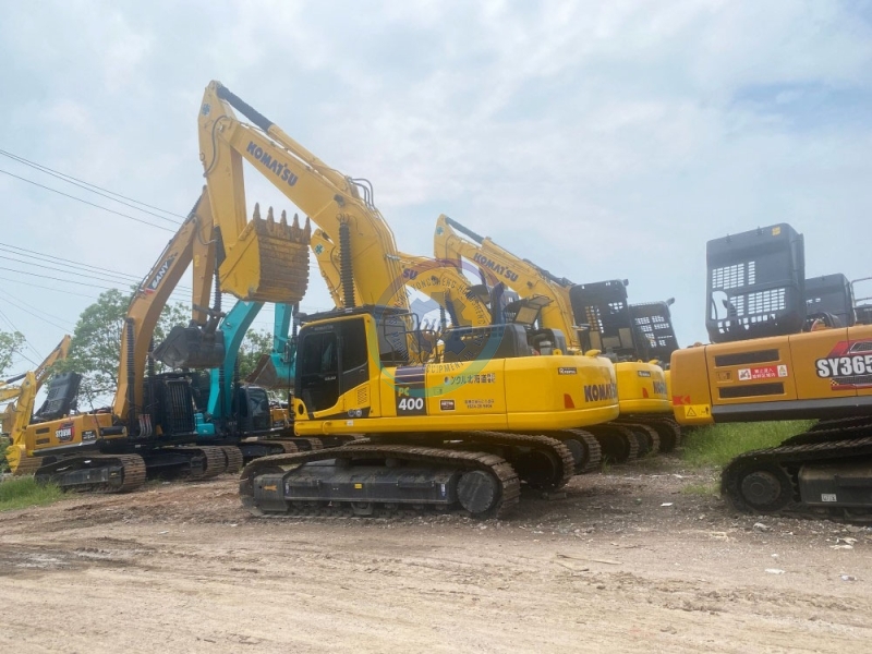 Original Earth Moving Machinery Komatsu PC400-8R Hydraulic Crawler 40T Komatsu PC400-8R Used Constrcuction Machinery