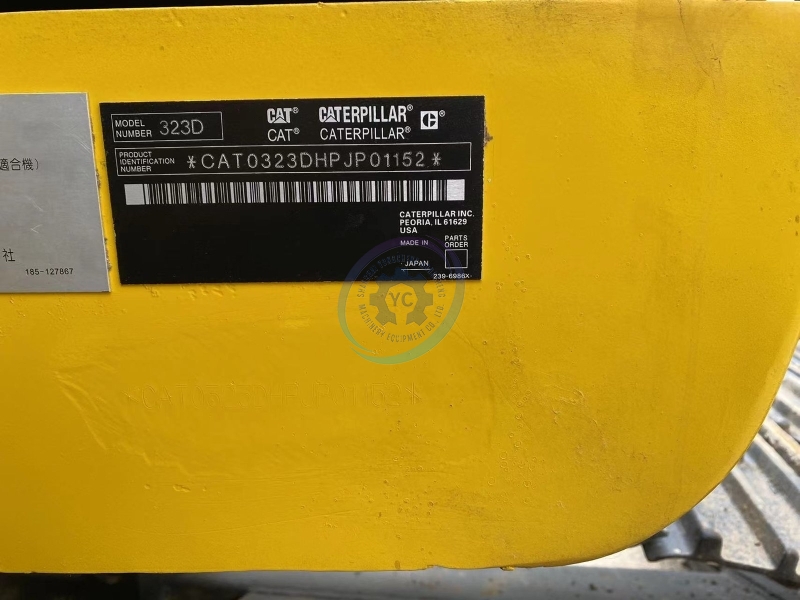 Used Caterpillar 323D Excavator for Sale
