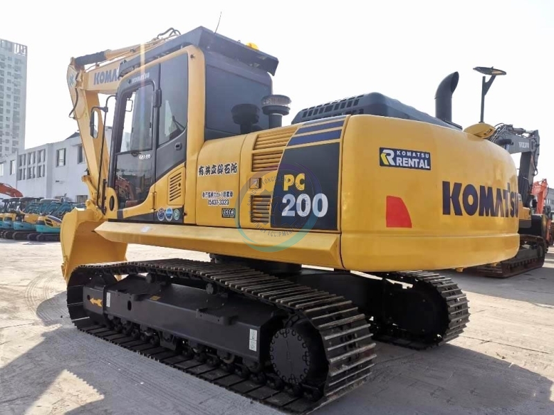 Used Excavators Komatsu PC200-8N1 Original Low Price Crawler Hydraulic Excavator Machinery Japanese Condition Hot Sale