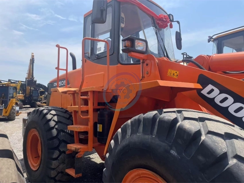 Original Used Loader Doosan Construction Machine Second Hand Excavator Doosan Dl505