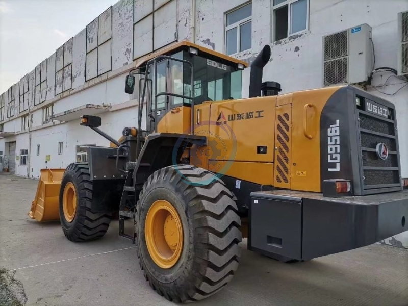 SDLG 956L Used Wheel Loaders Engineering Machinery 5ton