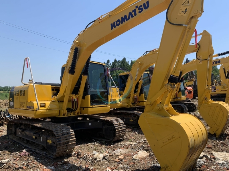 Used Original Komatsu PC130-8 Crawler Excavator 13ton Japan Made with Core Engine Second-Hand Komatsu  PC130-8