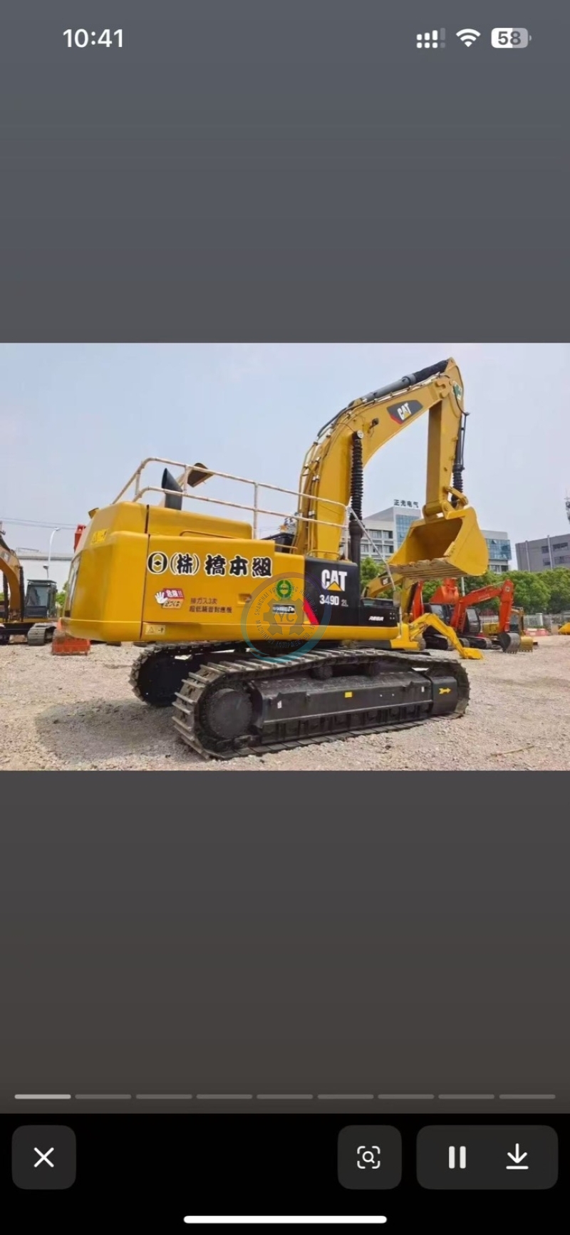 Used Caterpillar 349D2F Excavator for Sale