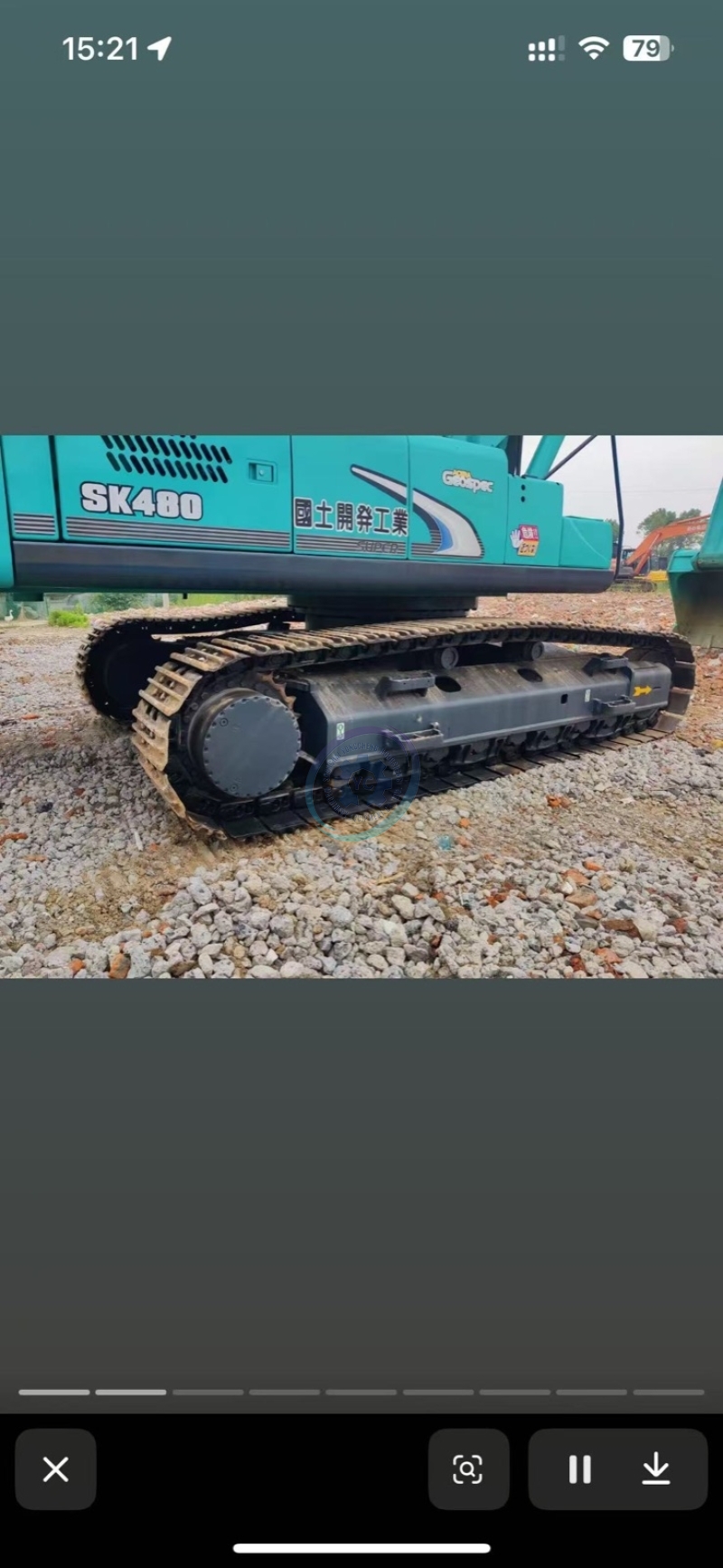 Used Kobelco SK480 Excavator for Sale