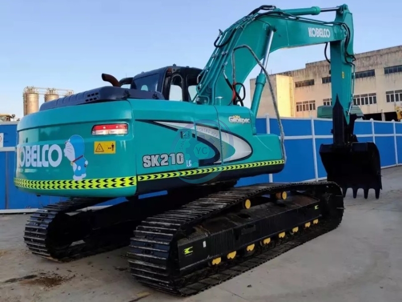 SK210 Used Kobelco Excavator Second Hand Construction Machine 114KW