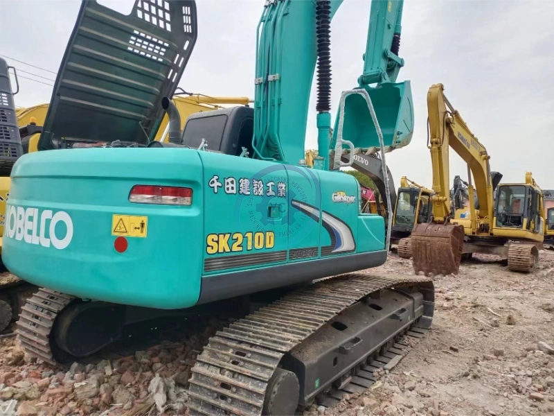 Used 21t Japan Original Medium Size Kobelco SK 210 Sk210LC Sk210D Crawler Excavator Digger Construction Machine