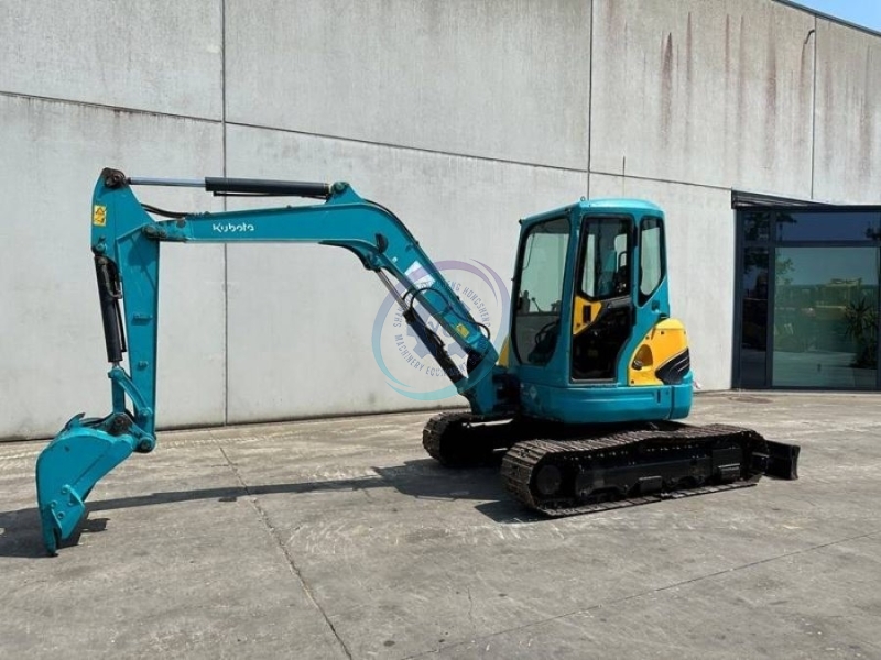 Original Japan Used Kubota Excavator KX155-3 5 6 Ton Second Hand Mini Digger