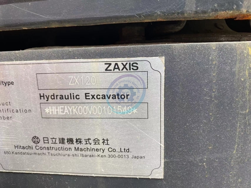 Used Hitachi ZX120 Excavator for Sale