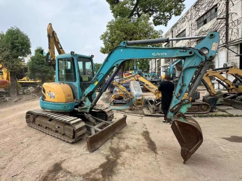 Kubota Kx155-3 Second Hand Kubota Diggers Crawler Excavator 5T High Performance