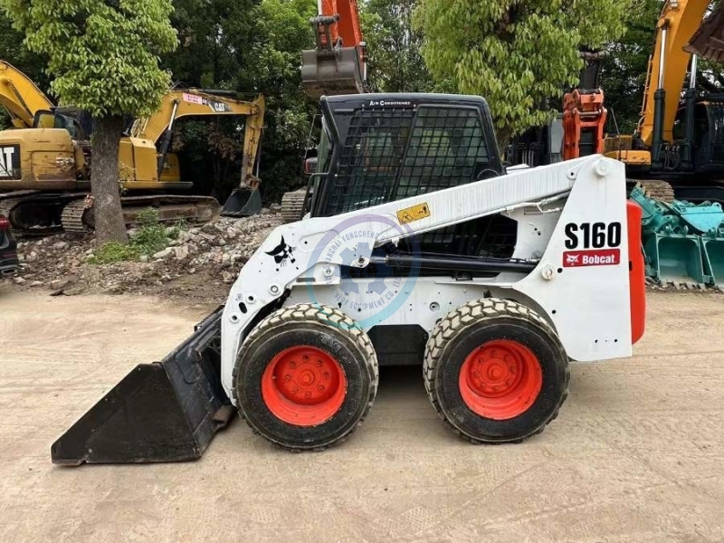 Bobcat S160 Earth Moving Used Bobcat Skid Steer Loader Machinery Second Hand