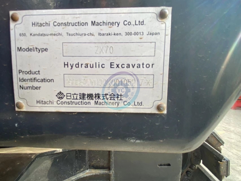 Used Hitachi ZX70 Mini Excavator for Sale