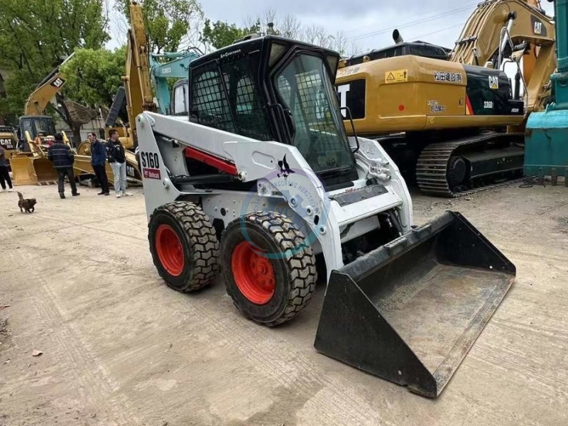 Bobcat S160 Earth Moving Used Bobcat Skid Steer Loader Machinery Second Hand