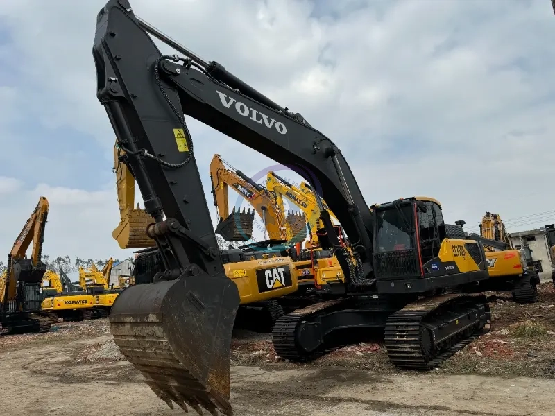 Used 35 Ton Crawler Excavator Original Volvo EC350D Used Excavator