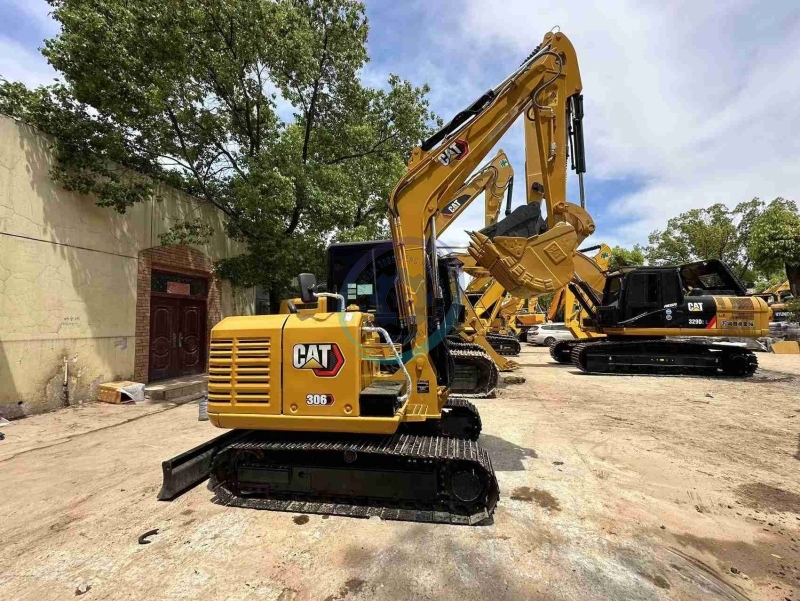 37KW Second Hand Mini Excavator Digger Caterpillar 306E2 5800KG