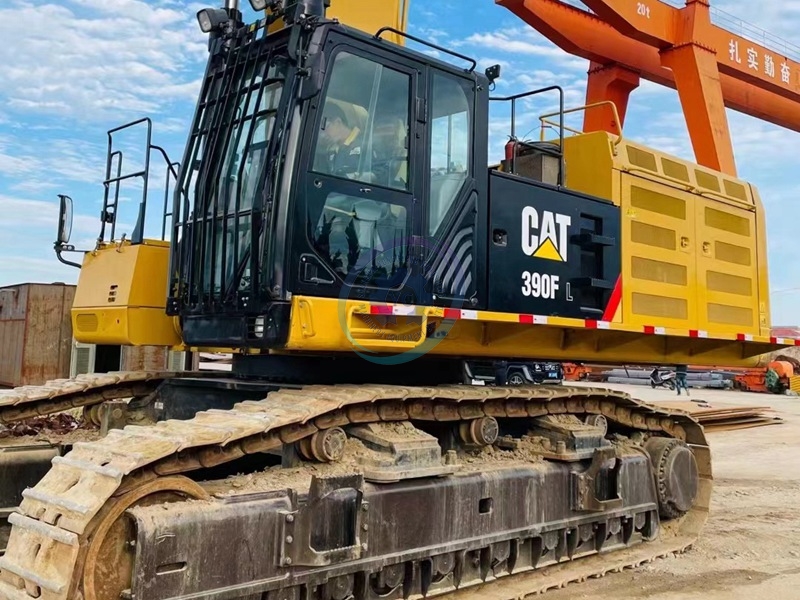 Used Heavy Caterpillar Construction Mining Rock Machinery 390F Digger Excavator