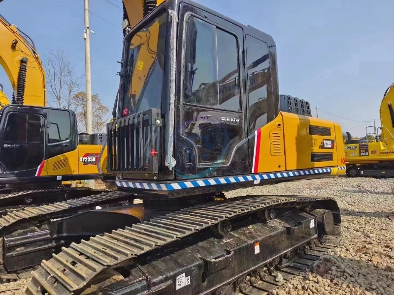 Sany SY235C MEDIUM 23.5t Hydraulic Crawler Excavator Second Hand Used Wheel Excavator SY235 SY235C