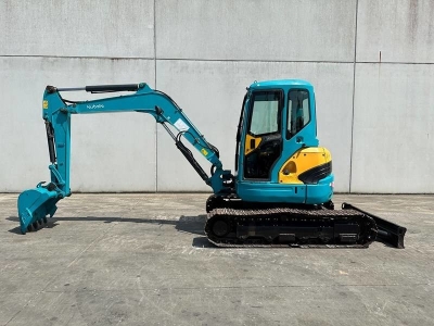 Original Japan Used Kubota Excavator KX155-3 5 6 Ton Second Hand Mini Digger