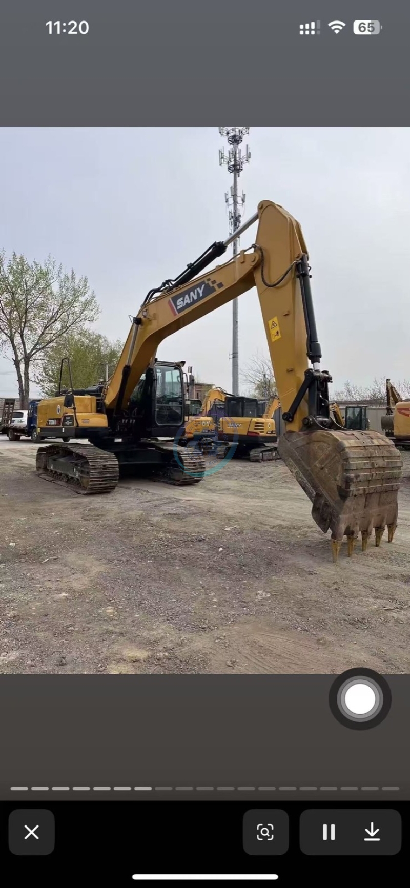 Used SANY 200 Excavator for Sale