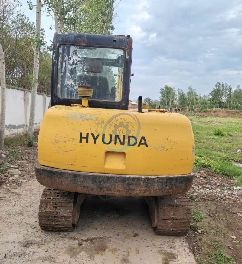 Used Hyundai R55-7 Mini Excavator for Sale