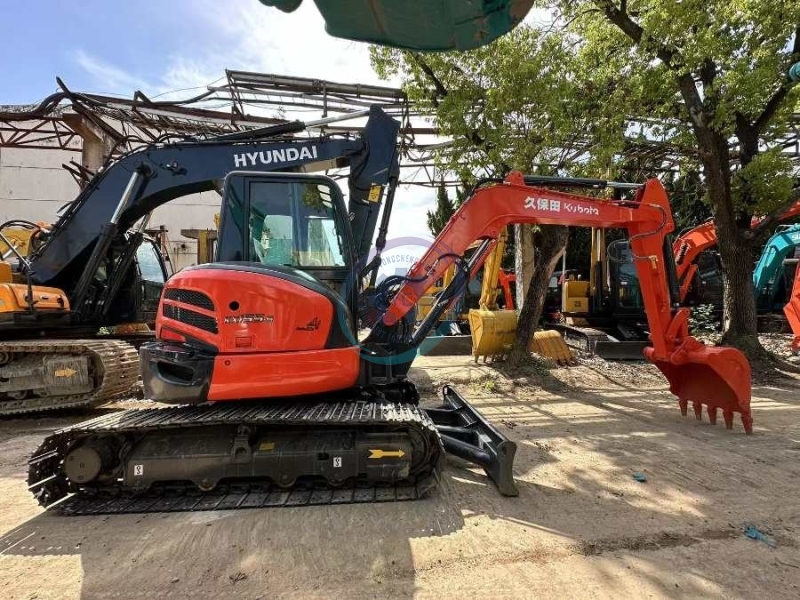 5.5ton Mini Used Kubota Excavator Second Hand Kx155-5 2200RPM