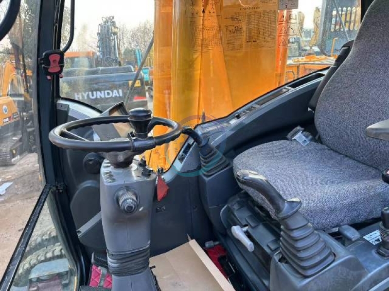 R210w-9 Wheel Used Hyundai Excavator 21950KW 21 Ton For Construction