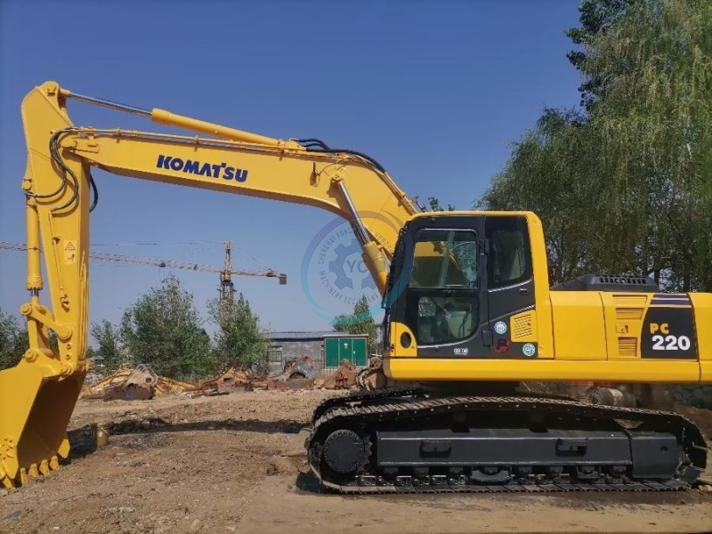 PC220-8 Used Komatsu Excavator Second Hand Earth Moving Machinery
