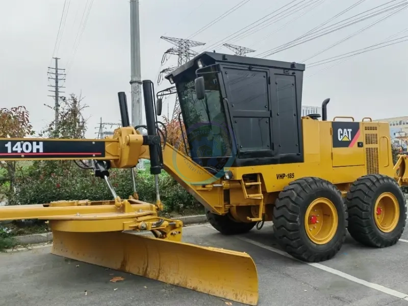 Original Used Grader 140H Caterpillar Machine Motor Grader Machine for Sale