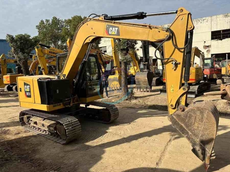 High Performance Caterpillar 307.5 Pre Owned Mini Excavator Used Micro Excavator