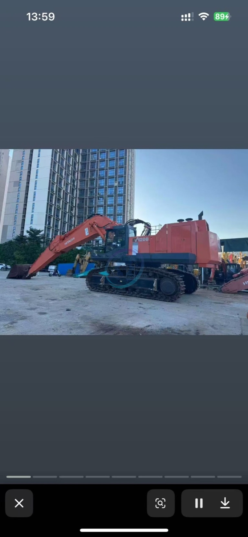 Used Hitachi EX1200 Excavator for Sale
