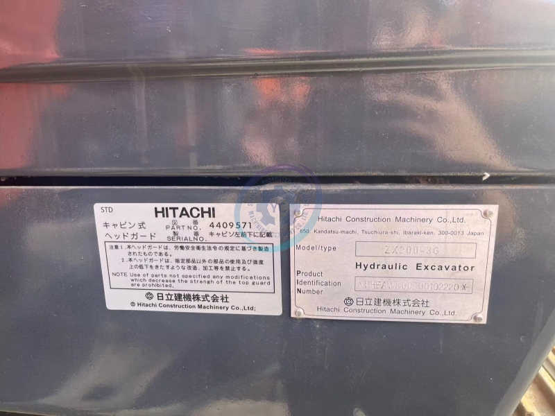 Used Hitachi ZX200 Excavator for Sale