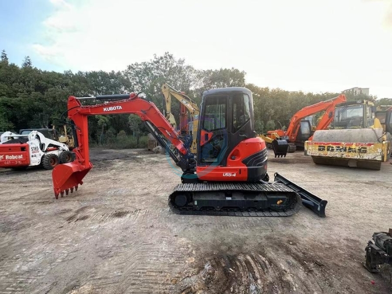 Mini Used Kubota Excavator U55-4 Automatic 2nd Hand Diggers