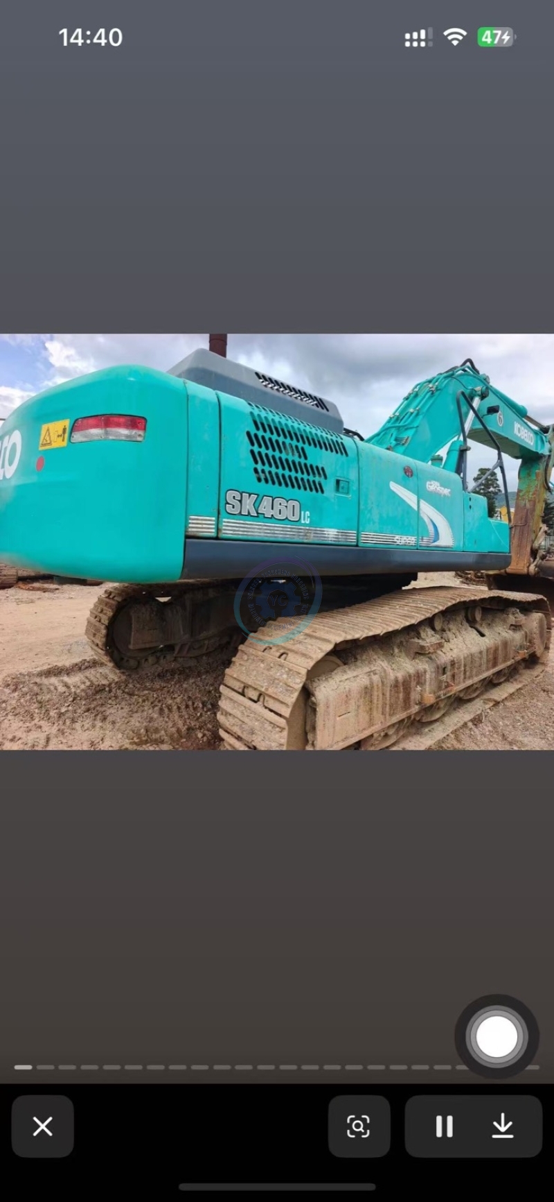 Used Kobelco SK460 Excavator for Sale
