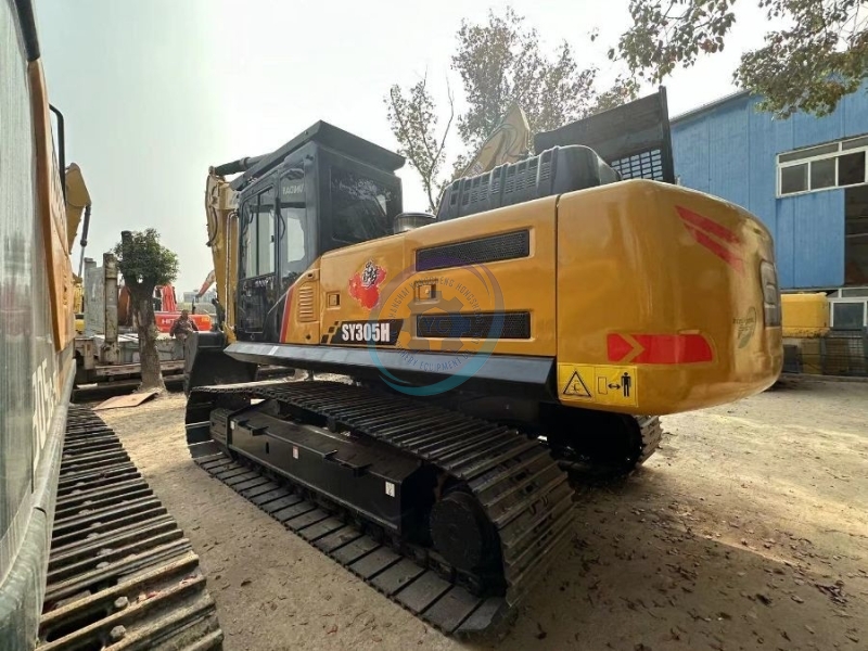 210kW Used Sany Excavator repossessed Earth Moving Equipment SY305H 30 Ton