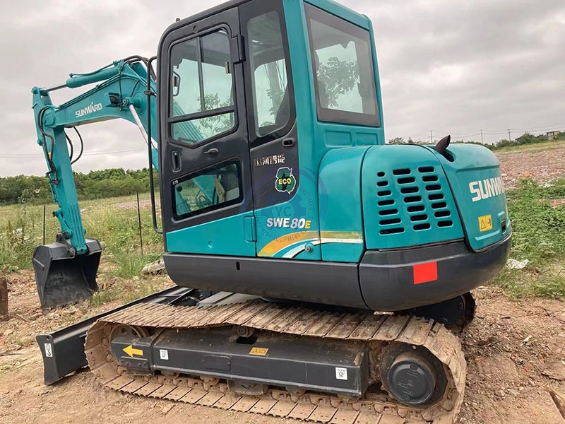 Used Excavators Sunward Swe80e Sale for Earth-moving High Quality Low Price