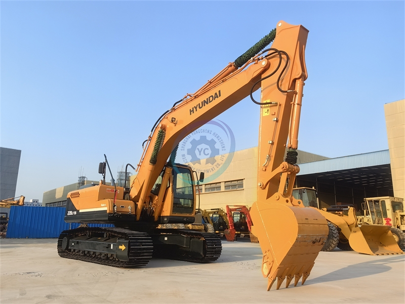 22 ton Korea Hyundai HYUNDAI 220LC-9S Construction Equipment with CE EPA certificate