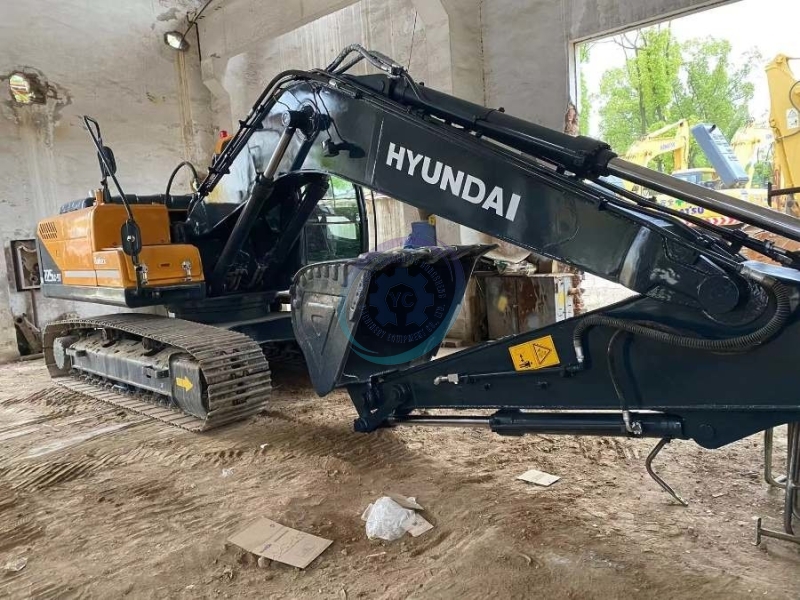High Performance R225-9T Used Hyundai Excavator Machine Original Korea